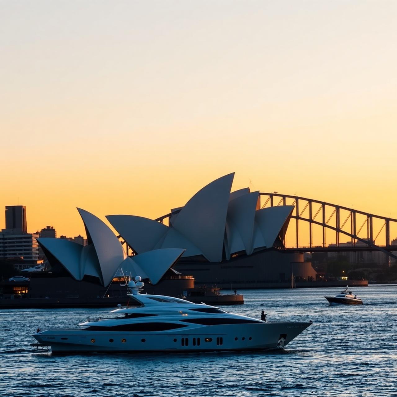 Sydney Harbour luxury yacht charter — New South Wales